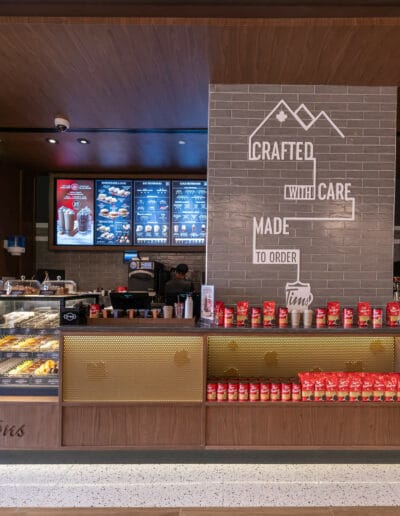 Tim Hortons Motor City Main Counter